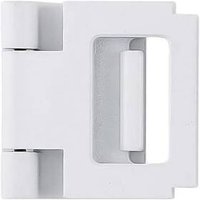 The Door Guardian 626386470192 Lock For In-swinging Doors Home Security Latch Device White