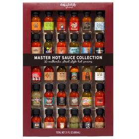 B07lb5j3qm Thoughtfully Gourmet Master Hot Sauce Collection - 30 Flavors Sampler Set