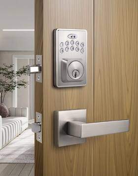 S801sn Tinewa Electronic Smart Door Lock Password Entry Deadbolt Keypad Keyless