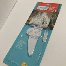 Toddleroo 026107061522 Sliding Door And Window Lock - Prevents Child From Opening Doors