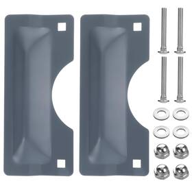 Am556642 Tolare 2 Pcs Door Latch Guard Plate 3 X 7ftft Protector Lock C