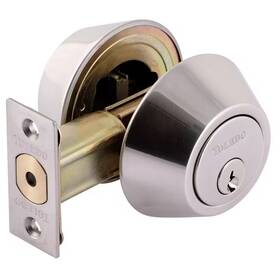 Toledo 744759916075 Polished Stainless Steel Double Cylinder Deadbolt