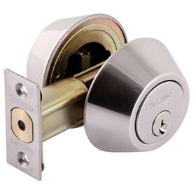 Toledo 871193000128 Polished Stainless Steel Double Cylinder Deadbolt