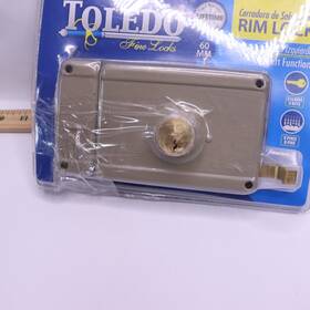 T011l Toledo Deadbolt Rim Night Latch Door Lock Set