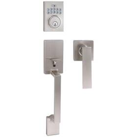 V160elpluus15 Toledo Electronic Door Lock Adjustable Backset Auto-relocking Keypad Rekeyable