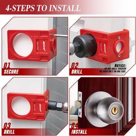 Bc20539 Tools Door Lock Installation Kit 1-3/8 Inch - 1-3/4 Deadbolt S
