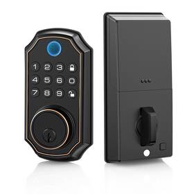 Jd-d04-price Top Vision Topvision Smart Lock Wifi Keyless Entry Door With Touchscreen Keypad Read