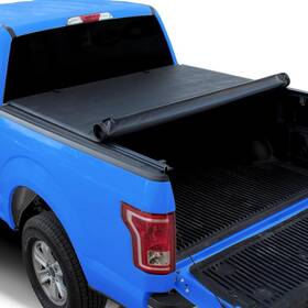 Tc-ram09-5.8-lru-601 Topline Autopart Lock And Roll Up Soft Vinyl Truck Bed Tonneau Cover Compatible With 09-18 Dodge