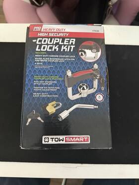7435 Tow Smart Towsmart Pro Class Heavy-duty Coupler Lock Kit