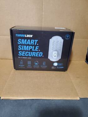 Tl115wm-bn Turbolock Tl115 Keyless Entry Door Lock Smart Deadbolt With Electronic Keypad