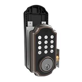 Tl116obz Turbolock Tl116 Digital Deadbolt Lock With Keypad Voice Prompts Electronic
