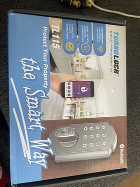 Tl115 Turbolock Tl121 Turbo Lock Bluetooth Smart App Control Lot Of 4