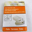 U-10547 U 10547 Vinyl Sliding Patio Door Lock Hardware White Gate House
