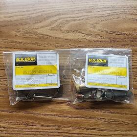 Us15995rx026d U.s. Lock Solid Brass Cylinder Lot Of 2