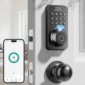 U68-wifi Ulecoce Keyless Entry Door Lock Built-in Wifi With Handle Set Smart App Co