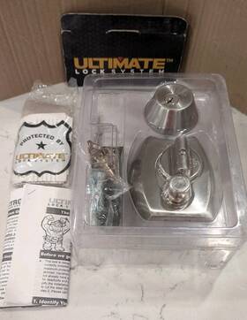Ul3000sn Ultimate Lock System 3000 Satin Nickel Security Kick