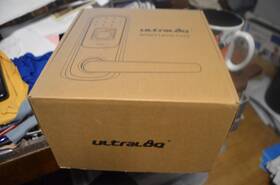 Ul3-bt-2ndgen-bk-ub0 Ultral 8q Ultral8q Smart Lever Lock Fingerprint And Touchscreen