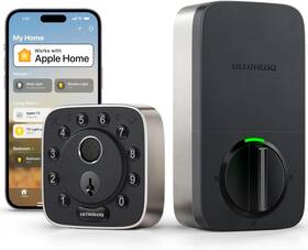 Ultraloq 445001427488 Bolt Fingerprint Wifi Smart Lock Works With Apple Home Siri Alexa 8