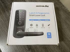 5-f-nk Ultraloq Latch 5 Worlds First Built-in Wifi Smart Lock With Fingerprint