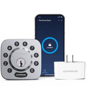 Ultraloq 850021446161 U-bolt 5 In 1 Bluetooth Enabled And Keypad Smart Deadbolt Door Lock With Wi-fi