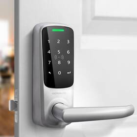 Ultraloq 850021446512 Latch 5 Worlds First Built-in Wifi Smart Lock With Nfc 5-in-1 Keyless Entry