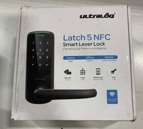 Ultraloq 850021446529 Latch 5 Nfc Smart Lever Lock Keyless Entry Door Built-in Wifi
