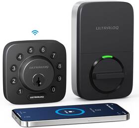 Ultraloq 850021446598 U-bolt Wifi Smart Lock With Door Sensor 7-in-1 Keyless Entry