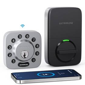 Ultraloq 850045725563 Smart Lock U-bolt Wifi Built-in Door With Sensor Keyle