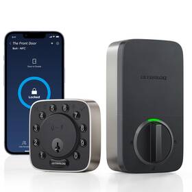 Ultraloq 850061507570 Bolt Nfc Wifi Smart Lock With Door Sensor Built In Deadbolt Key