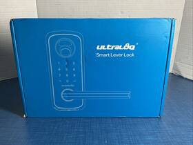 Ultraloq 850770008450 Bluetooth Wifi Enabled Fingerprint And Touchscreen Smart Lever Lock