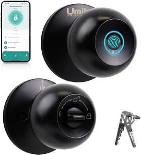 Ld0101011 Umik Fingerprint Door Lock Keyless Entry Smart For Bedroom Home
