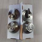 Unknown Brinks Twin Deadbolt Set Pack Of Two Brushed Steel