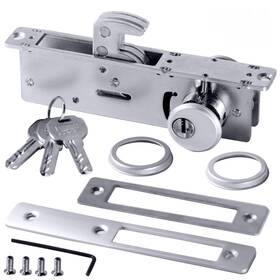 Upjia Flarish 768553155591 Door Lock - Mortise Deadbolt Commercial Storefront Double Cyl Inch
