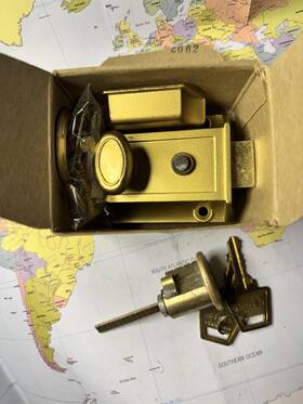 C3012 Us Lock Rim Cyclinder Nightlatch
