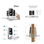 Uulul3sn3p Pack Fingerprint And Touchscreen Keyless Smart Lever Door 855929003546