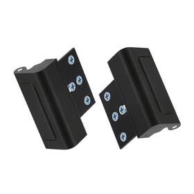 Uxcell 617662845186 2 Pack 3 Inch Stop Door Security Protector Lock Withstand 800lbs Black