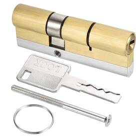 Uxcell 723115180633 32.5/52.5 85mm Overall European Double Lock Cylinder Door With 8 Keys