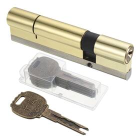 Uxcell 723115296099 32.5/77.5 110mm Overall European Double Lock Cylinder With Keys