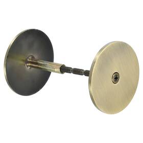 Uxcell 724117462475 Door Hole Cover Plate 2 3/16 Inch Deadbolt Bronze