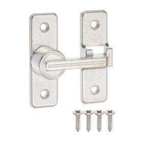 Uxcell 766549728873 Barn Door Lock Latch 180 Degree Sliding Locks Security Gate Latches