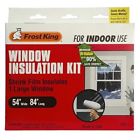 V74 Frost King Window Insulation Kit Clear 077578018706