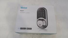 Veise 975331680303 Smart Lock Fingerprint Door 7-in-1 Keyless Entry Matte Black
