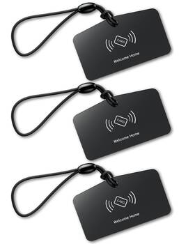 Vk01 Veise 975331688323 Ic Cards For Smart Lock 13.56mhz Rfid Key Fobs Black
