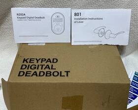 Rz02a Veise Keypad Digital Deadbolt Oil Rubbed Bronze