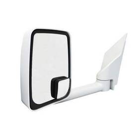 715417 Velvac 2020 Standard Door Mirror White 102 Inch Body Width Head