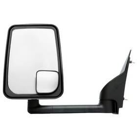 715405 Velvac 728974096767 2020 Standard Door Mirror Black 96 Inch Body Width Head