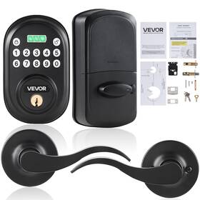 Ds50 Vevor 197988530053 Keyless Entry Door Lock With Handle Electronic Password And Key