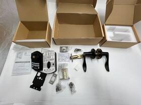 Ds10-l Vevor Electronic Keyless Door Lock Matte Black