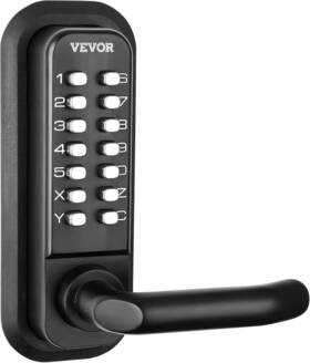 Qrs1cs Vevor Mechanical Keyless Entry Door Lock 14 Digit Keypad Double-sided Embedded