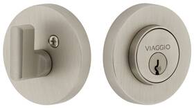 628321 Viaggio Cloclo Sc 238 Circolo Solid Brass Round Rosette Single - Nickel